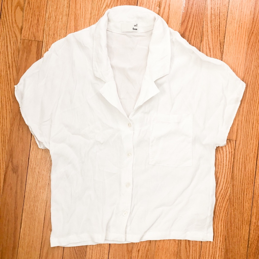 Aritzia Wilfred free blouse